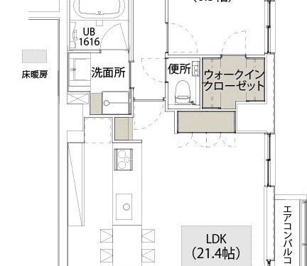 (間取)